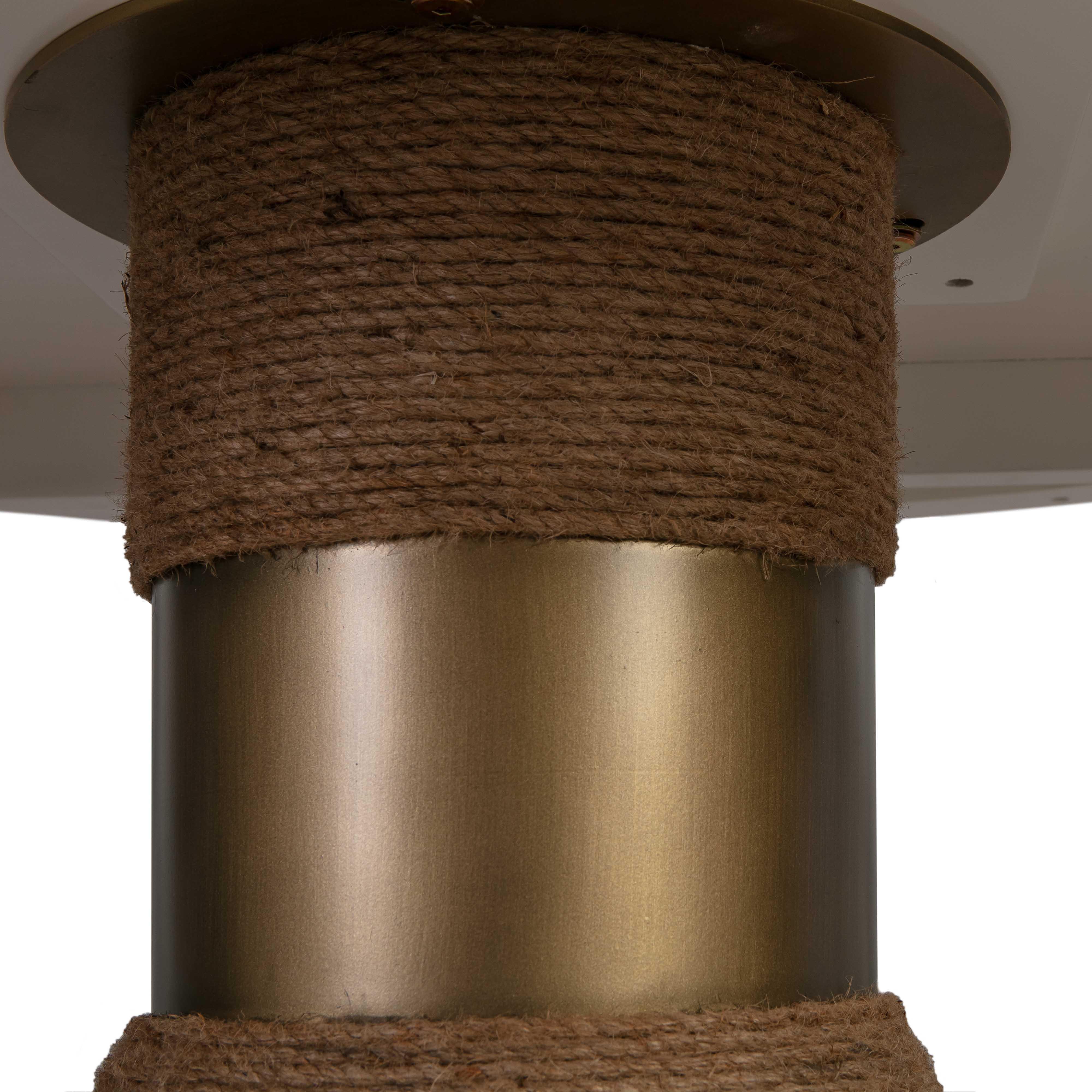 Rishi 48" Rope Round Dining Table - Image 4