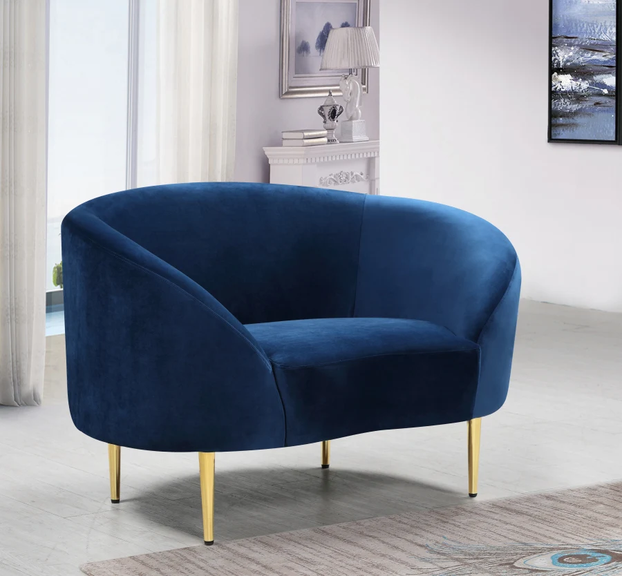Ritz Velvet Upholstered Chair - Image 19