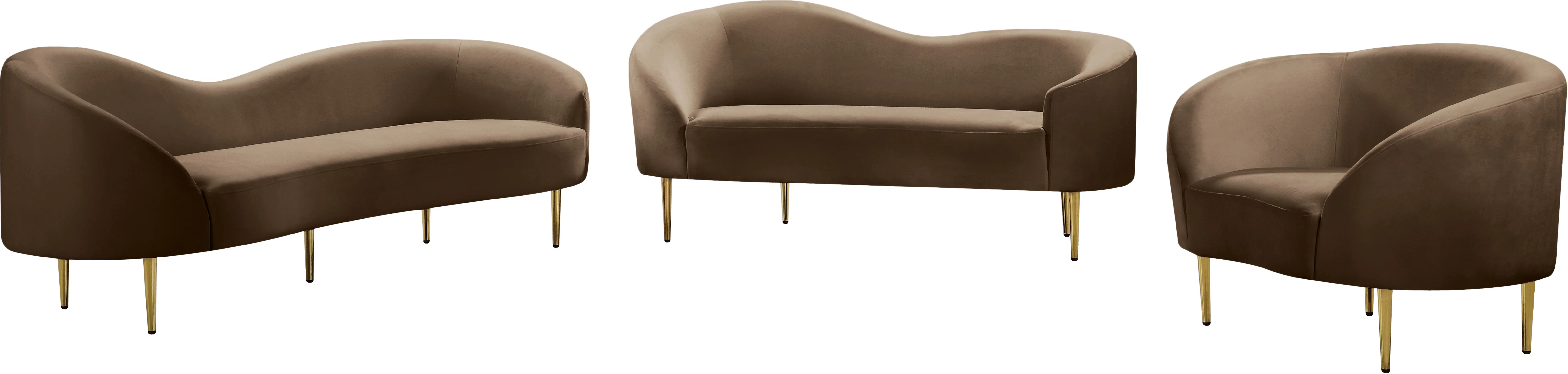 Ritz Velvet Upholstered Chair - Image 32