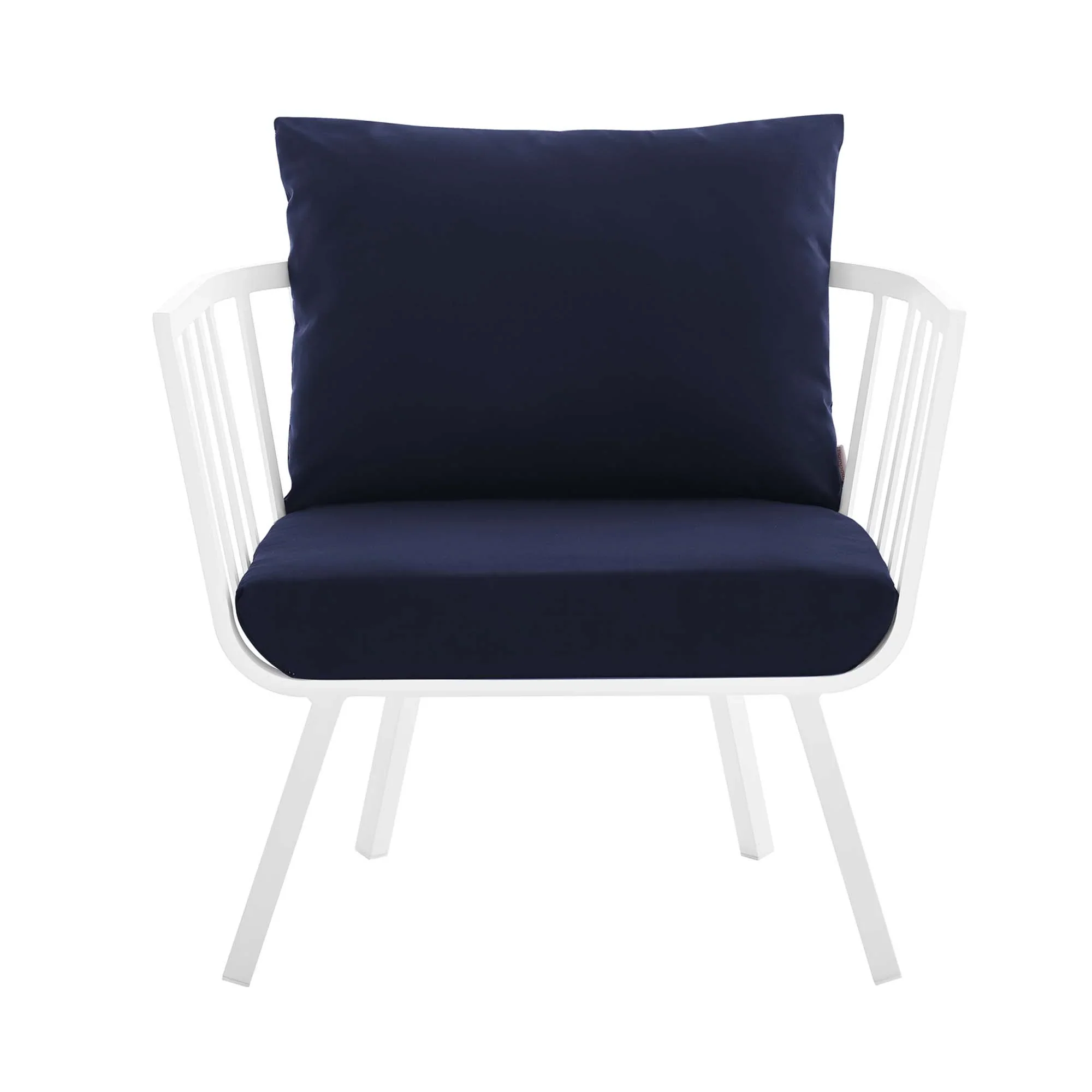 Riverside 4 Piece Outdoor Patio Aluminum Set - Image 35
