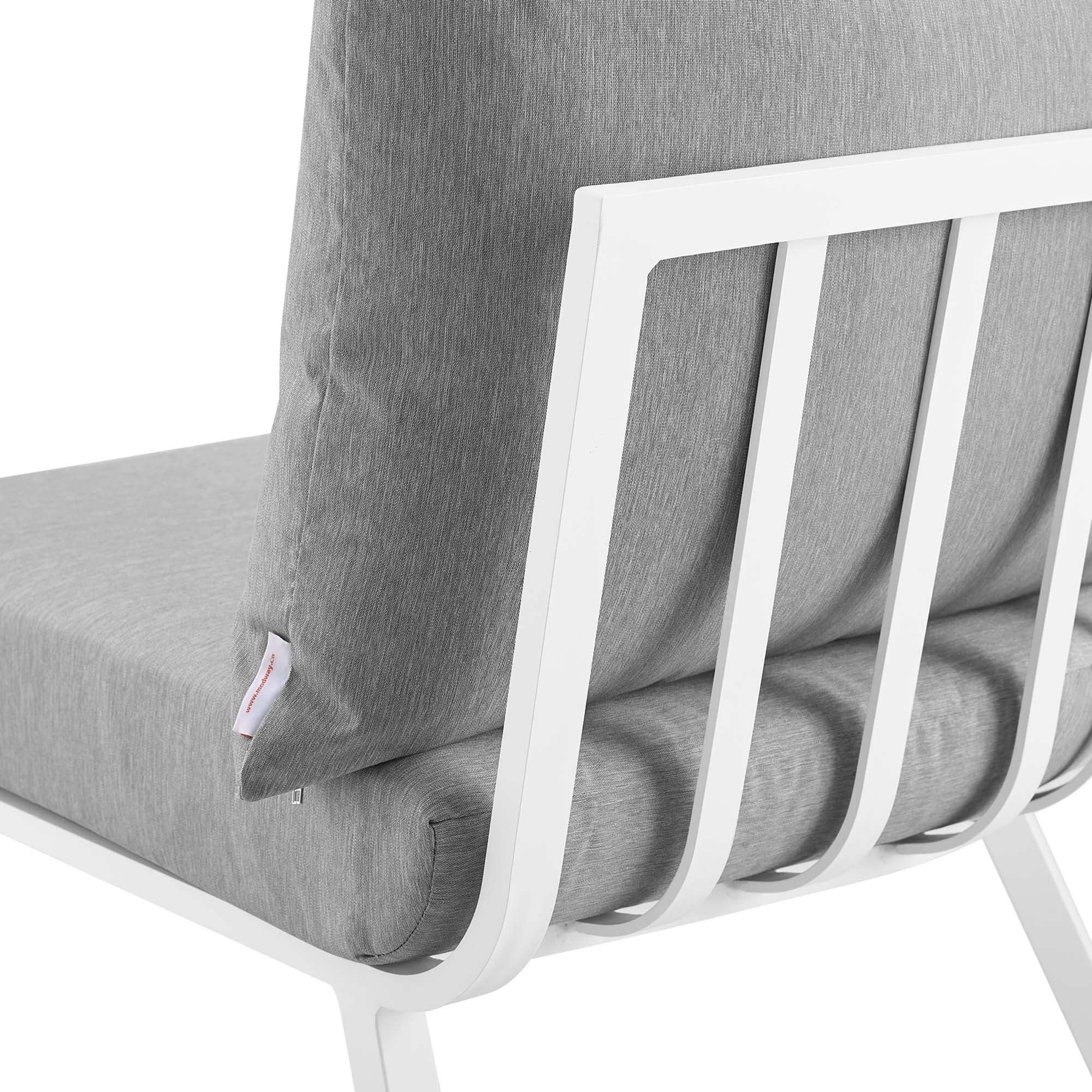 Riverside 4 Piece Outdoor Patio Aluminum Set - Image 50