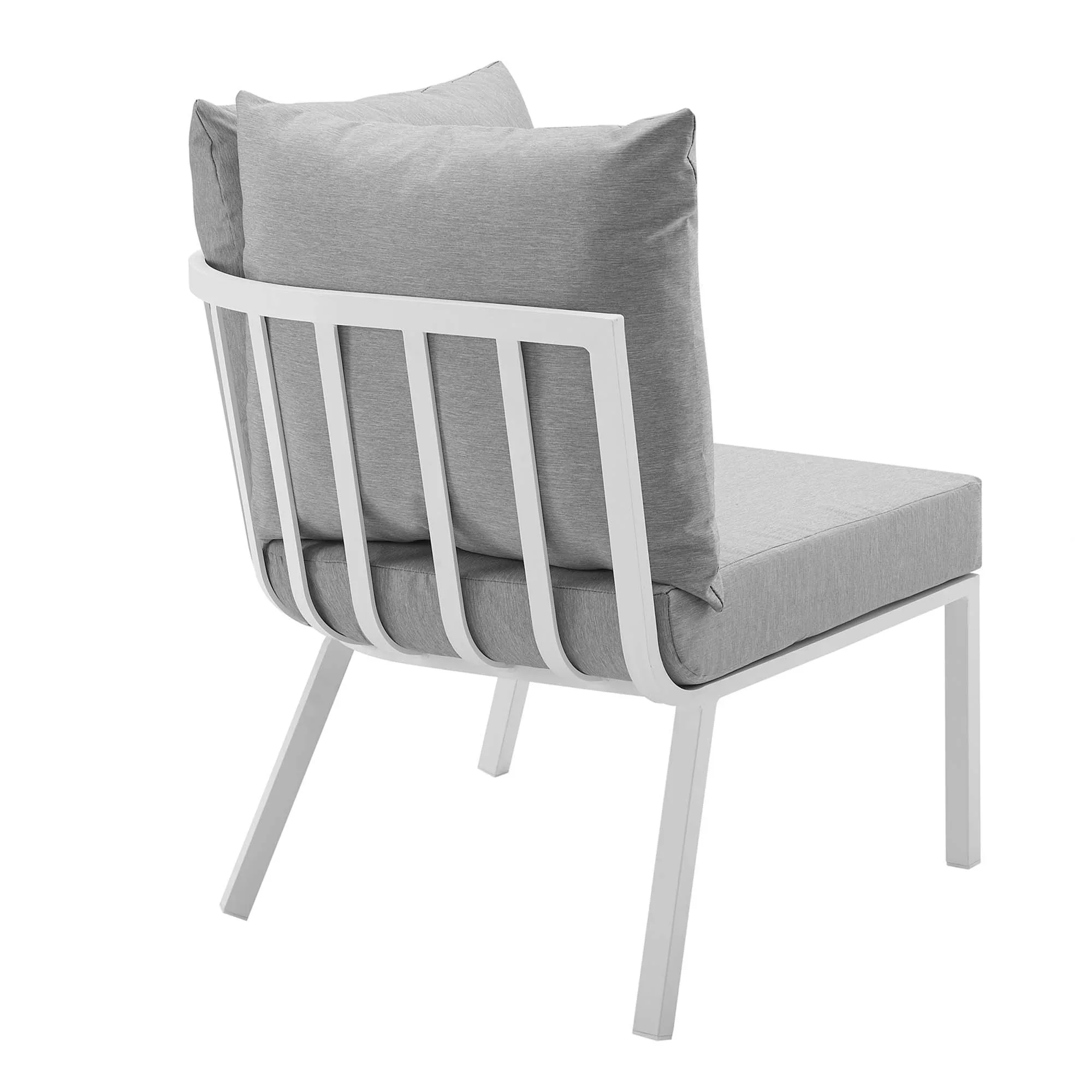 Riverside 5 Piece Outdoor Patio Aluminum Set - Image 43