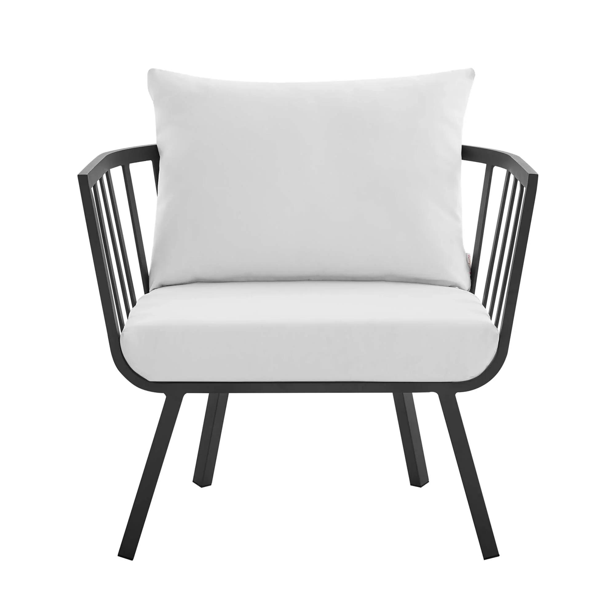 Riverside 5 Piece Outdoor Patio Aluminum Set - Image 6