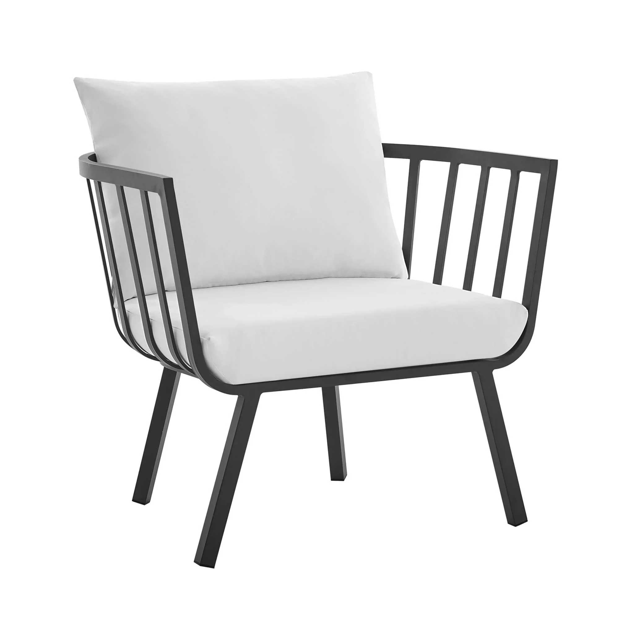Riverside 5 Piece Outdoor Patio Aluminum Set - Image 10