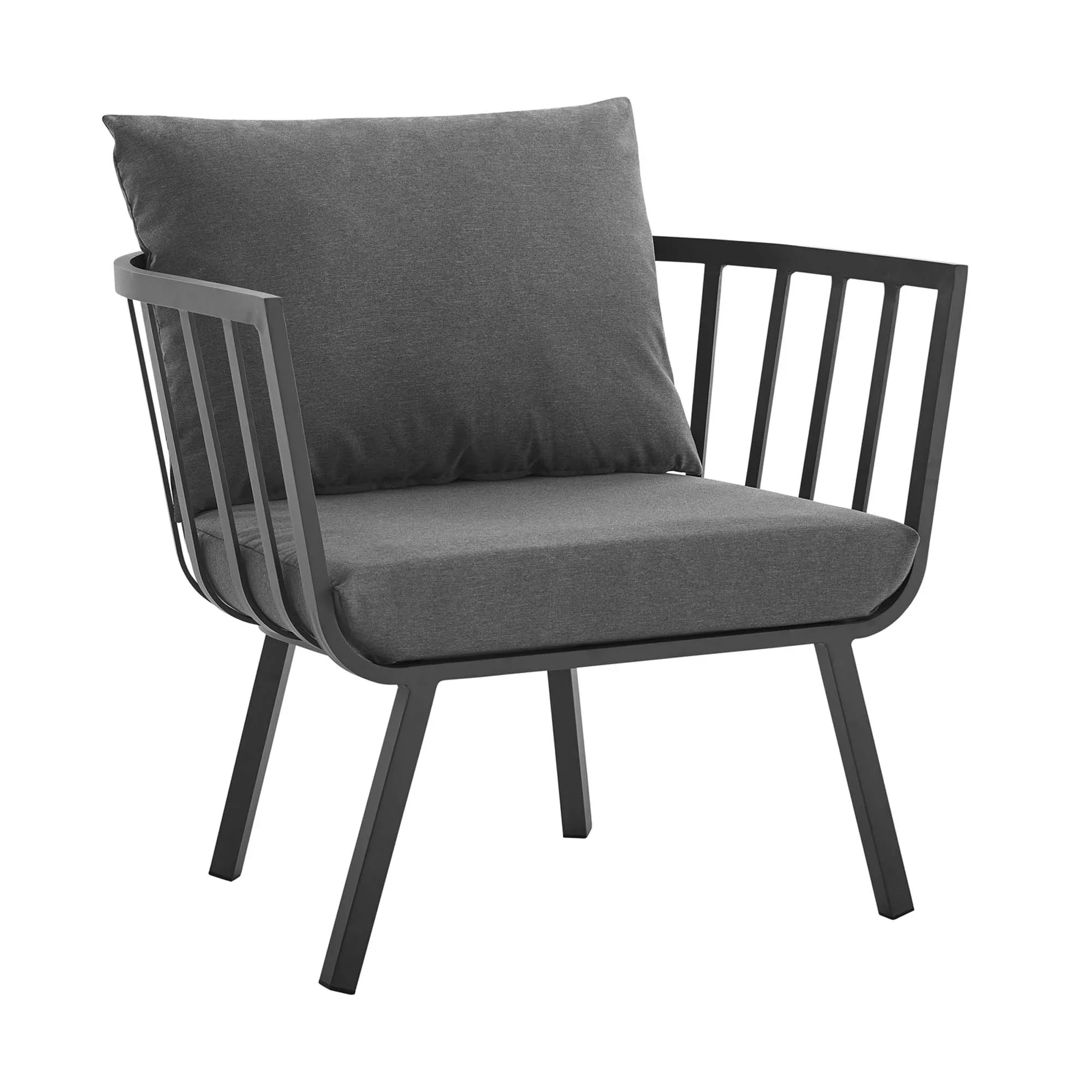 Riverside 5 Piece Outdoor Patio Aluminum Set - Image 28