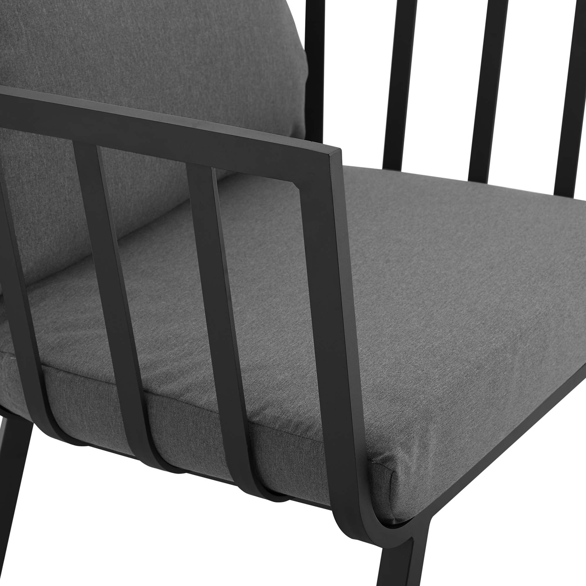 Riverside 7 Piece Outdoor Patio Aluminum Set - Image 31