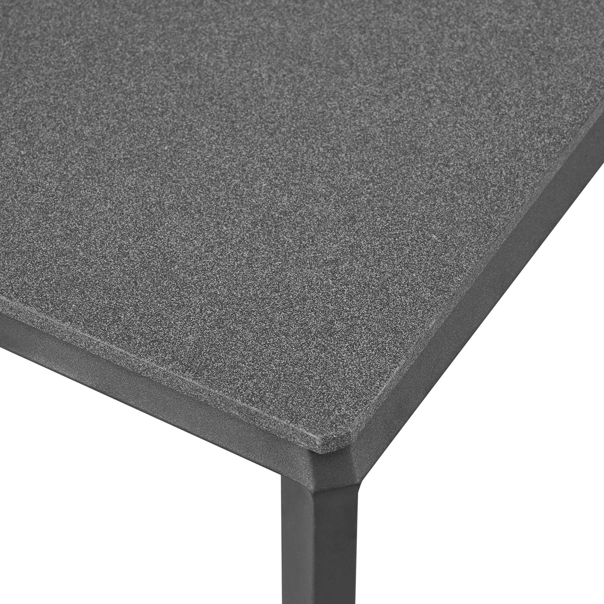 Riverside Aluminum Outdoor Patio Coffee Table - Image 6