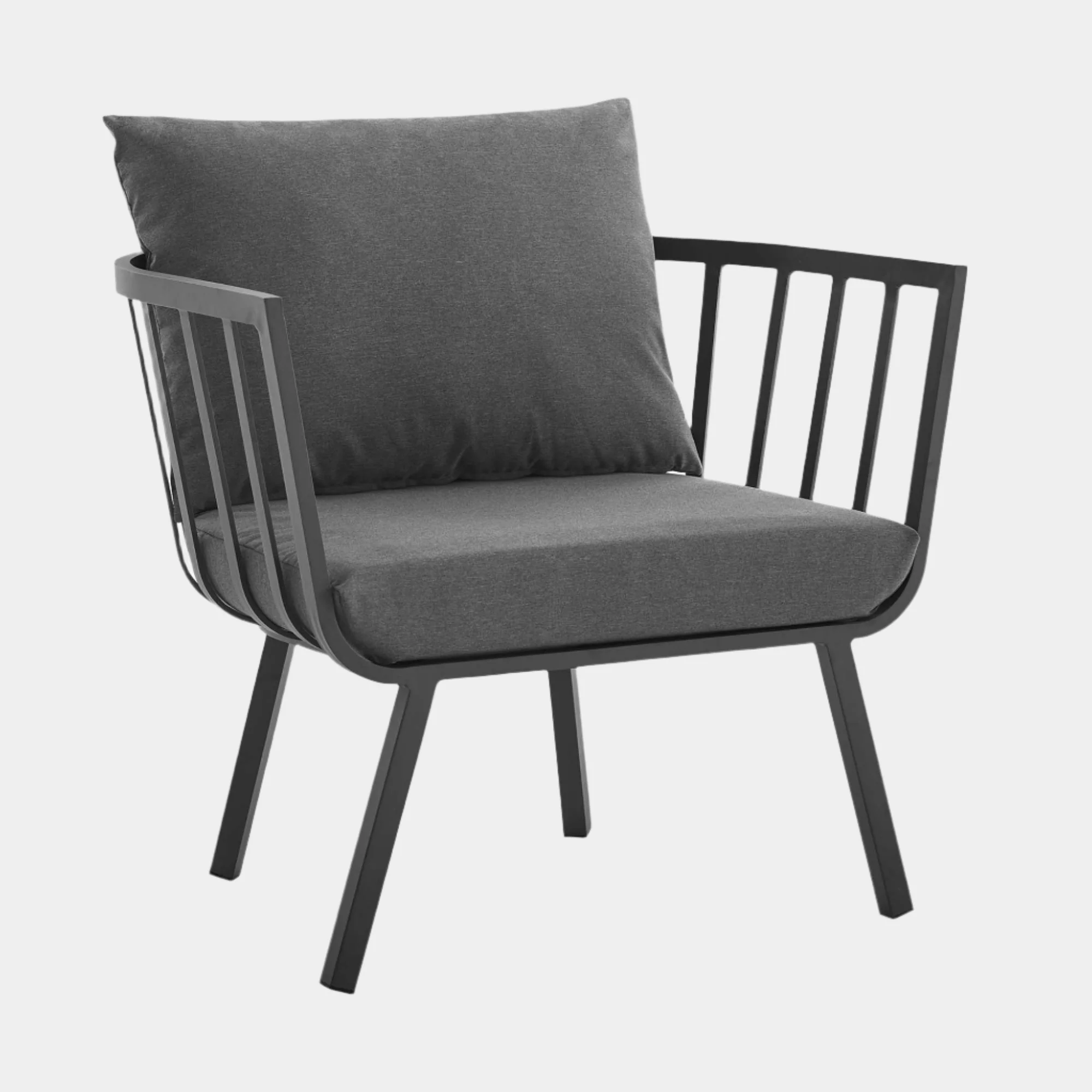 Riverside Outdoor Patio Aluminum Armchair