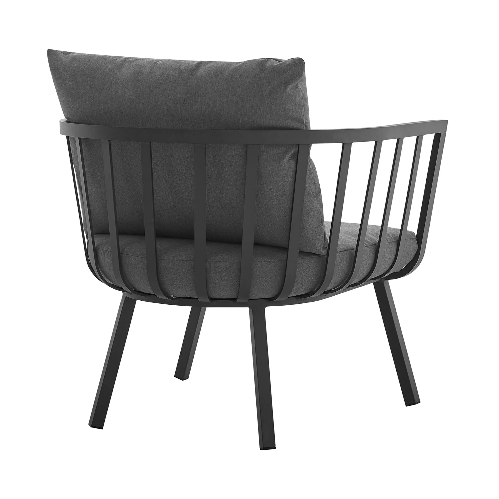 Riverside Outdoor Patio Aluminum Armchair - Image 4