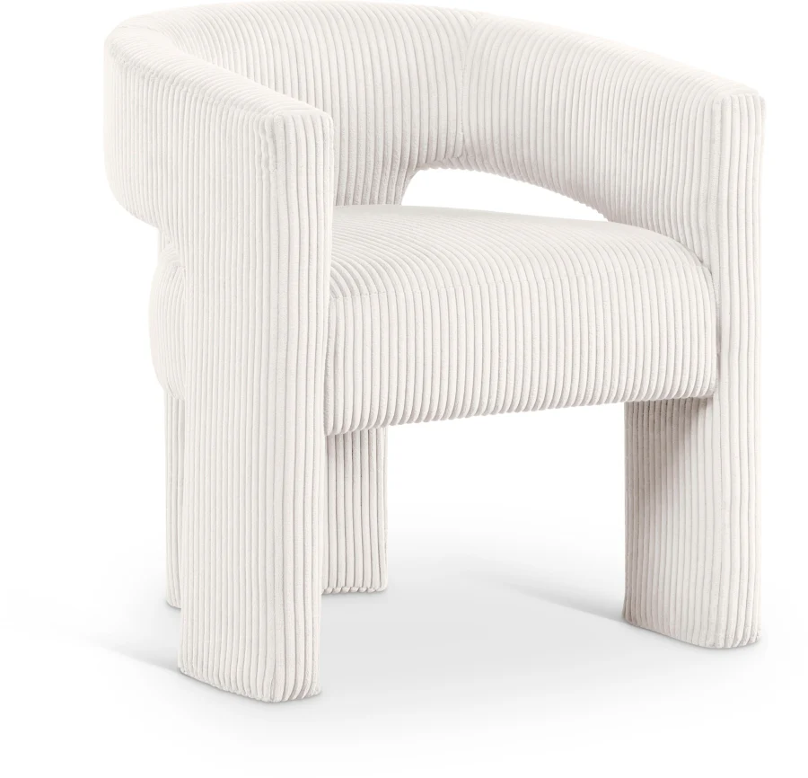 Riz Corduroy Upholstered Accent Chair / Dining Chair - Image 11