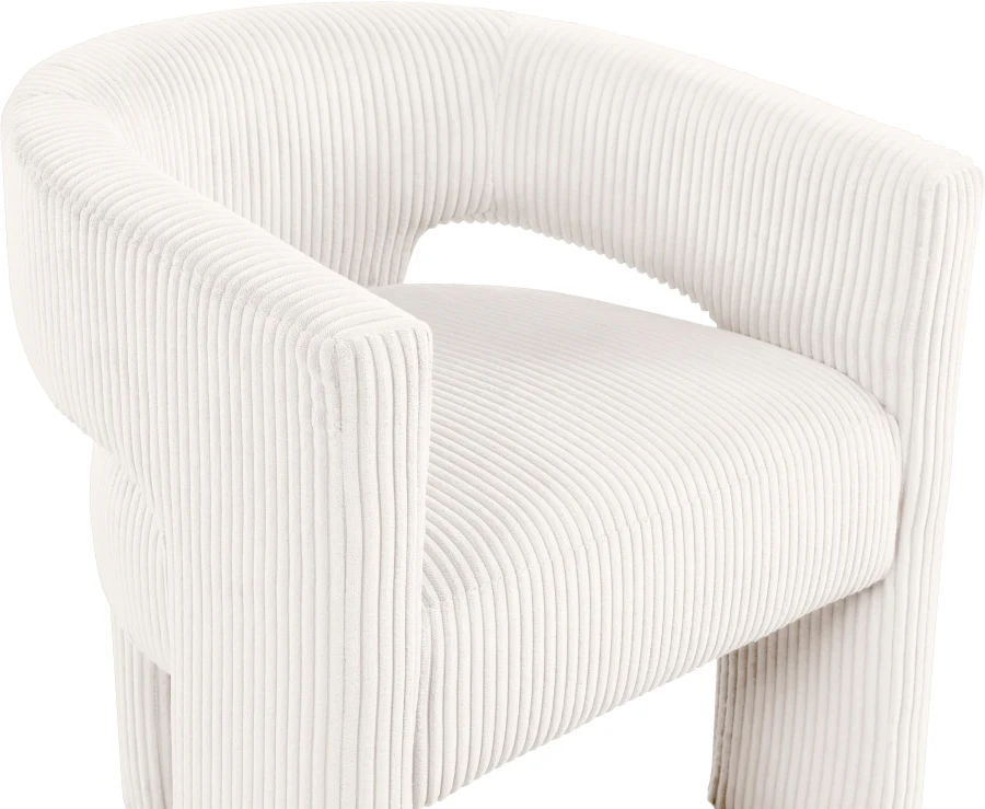 Riz Corduroy Upholstered Accent Chair / Dining Chair - Image 16