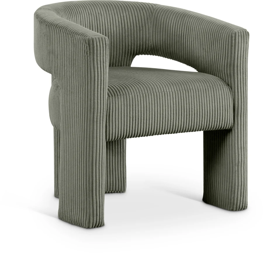 Riz Corduroy Upholstered Accent Chair / Dining Chair - Image 20
