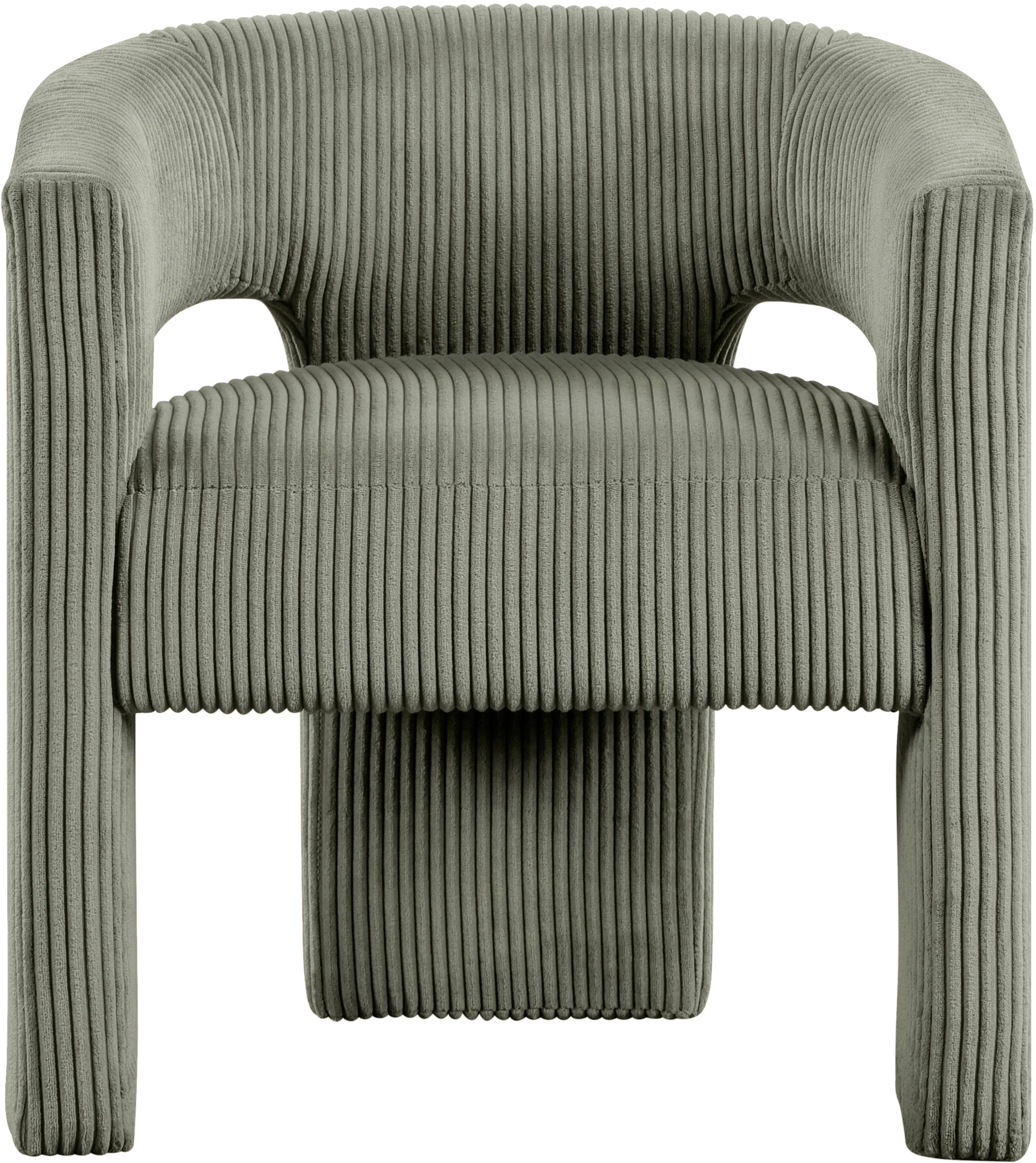 Riz Corduroy Upholstered Accent Chair / Dining Chair - Image 22