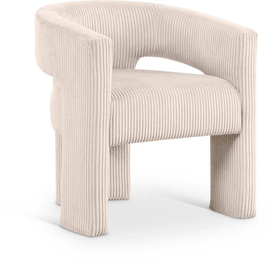 Riz Corduroy Upholstered Accent Chair / Dining Chair - Image 38