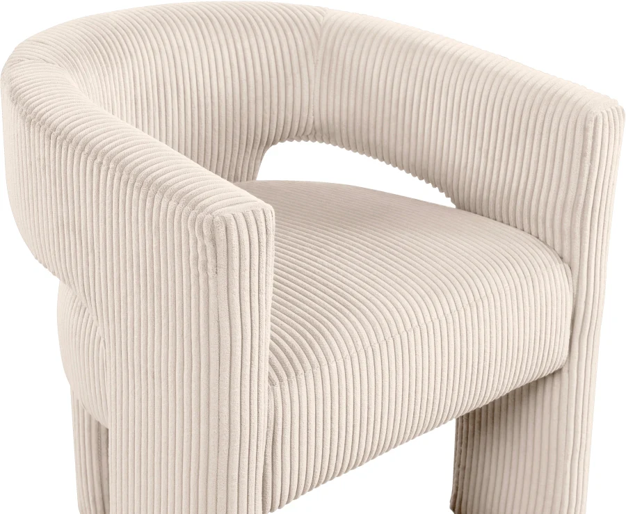 Riz Corduroy Upholstered Accent Chair / Dining Chair - Image 43