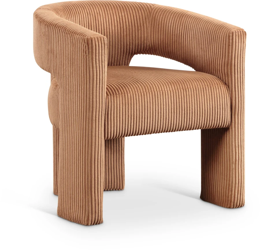 Riz Corduroy Upholstered Accent Chair / Dining Chair - Image 47