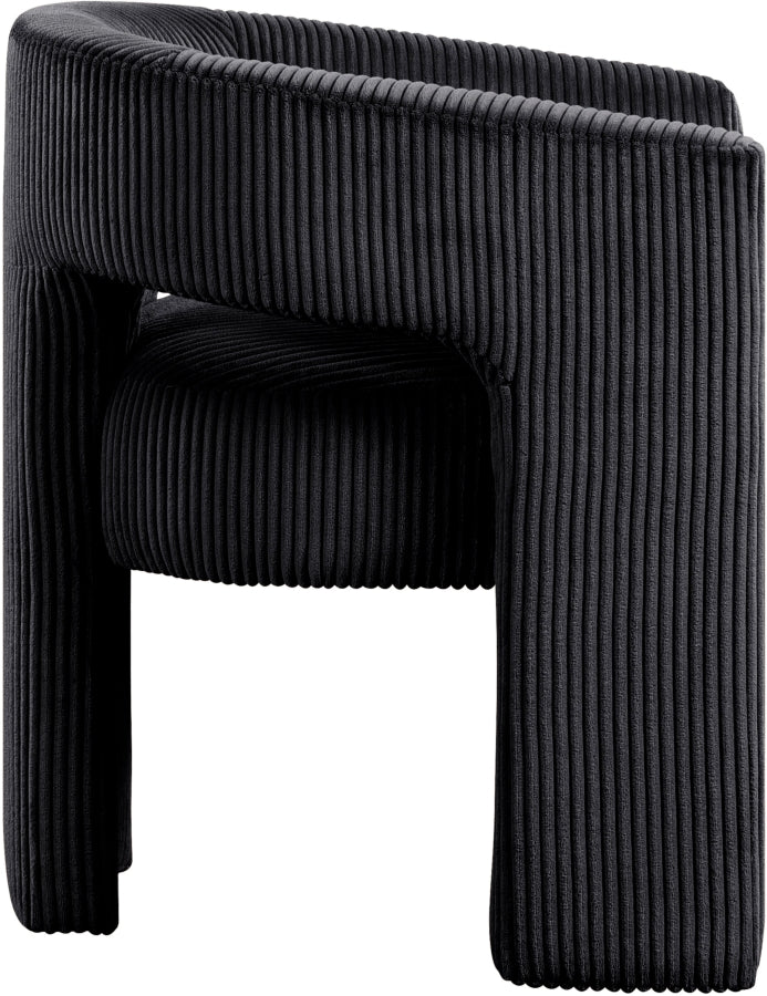 Riz Corduroy Upholstered Accent Chair / Dining Chair - Image 5