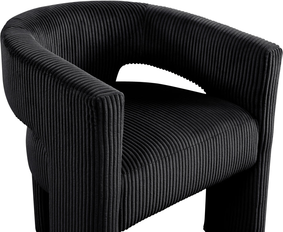 Riz Corduroy Upholstered Accent Chair / Dining Chair - Image 7
