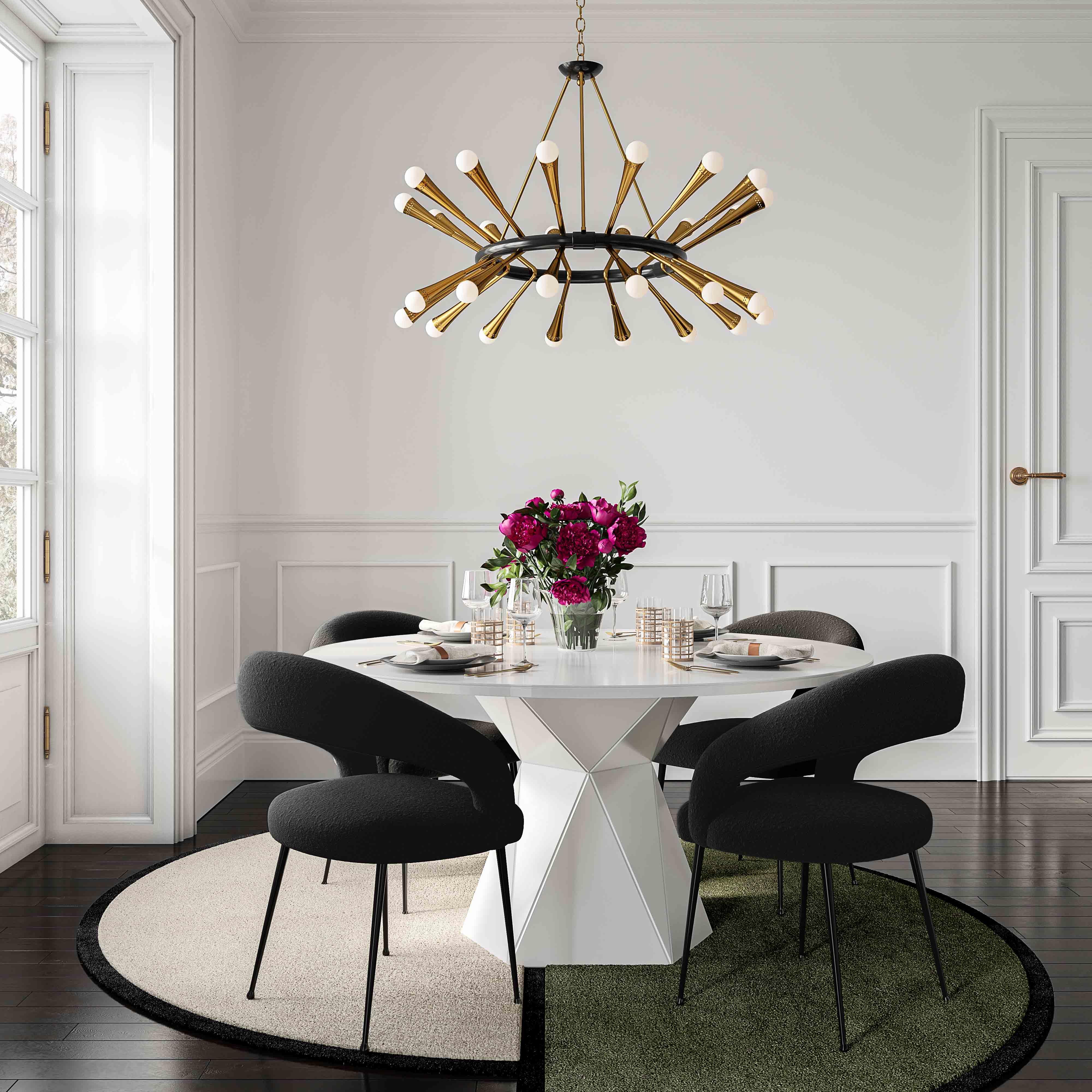 Rocco Performance Boucle Dining Chair - Image 8