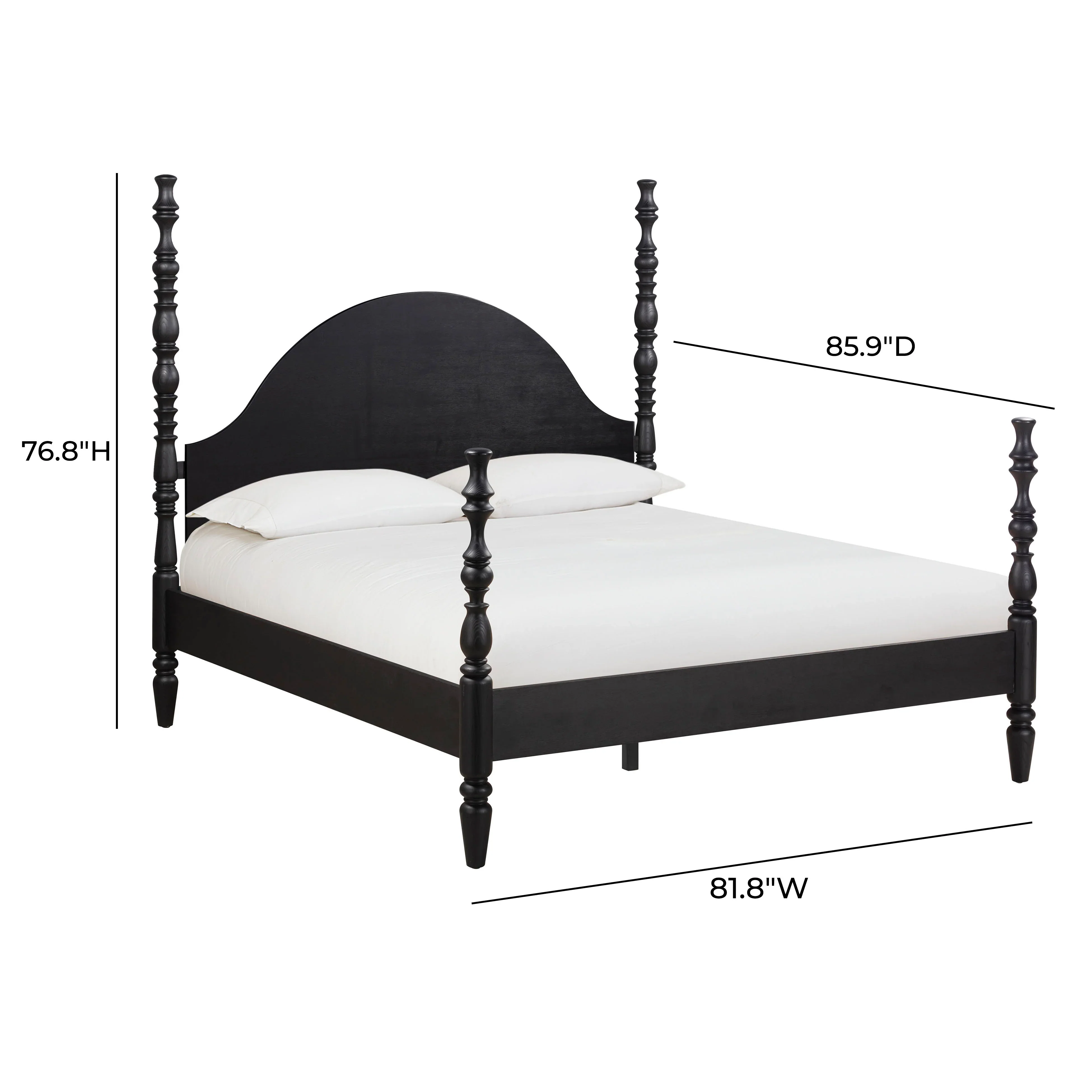 Rosalie Ash Bed - Image 11