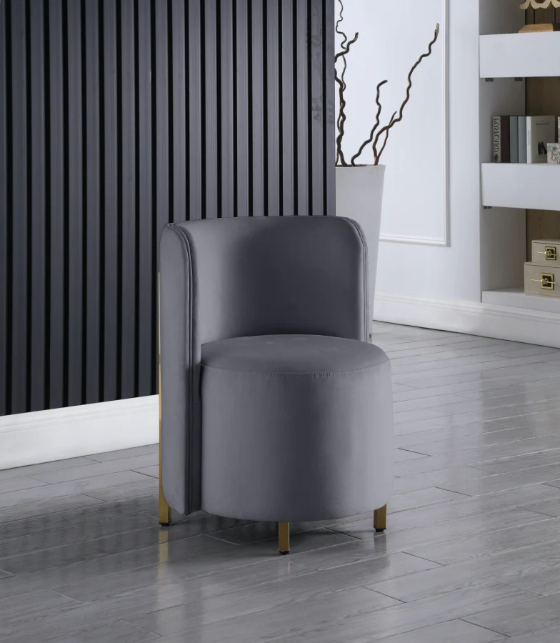 Rotunda Velvet Upholstered Chair - Image 2