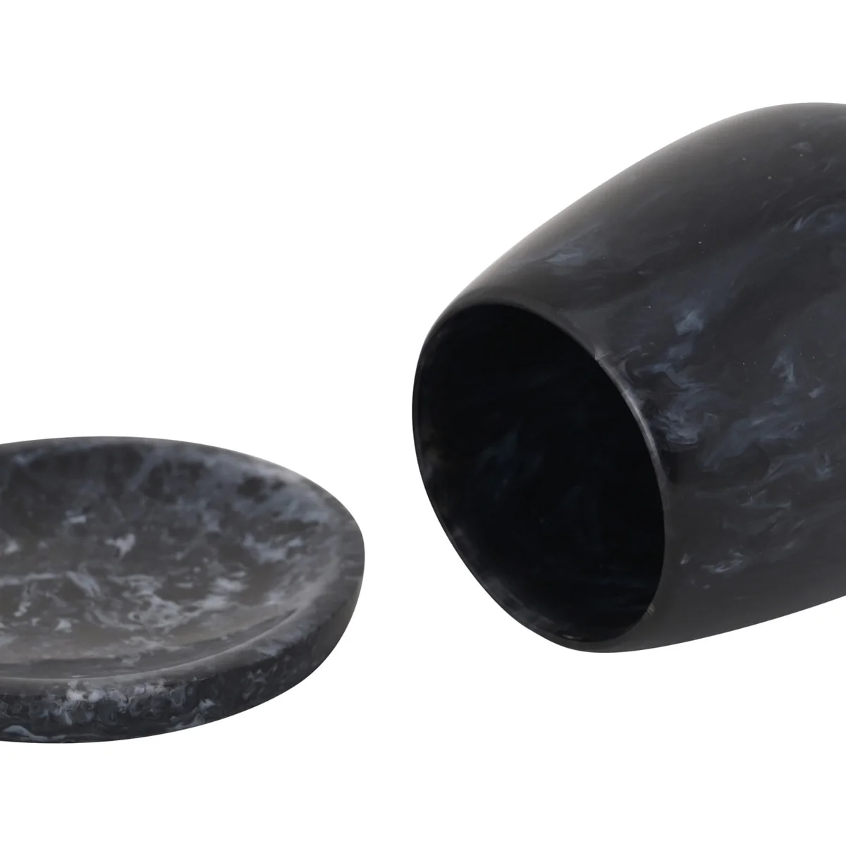 Rounded Swirl Resin Kiddush Cup - Image 3