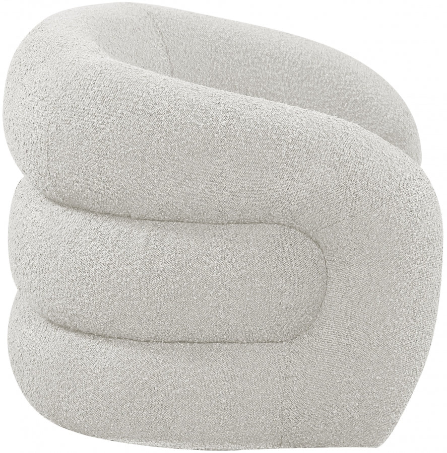 Roxbury Boucle Fabric Upholstered Swivel Accent Chair - Image 15