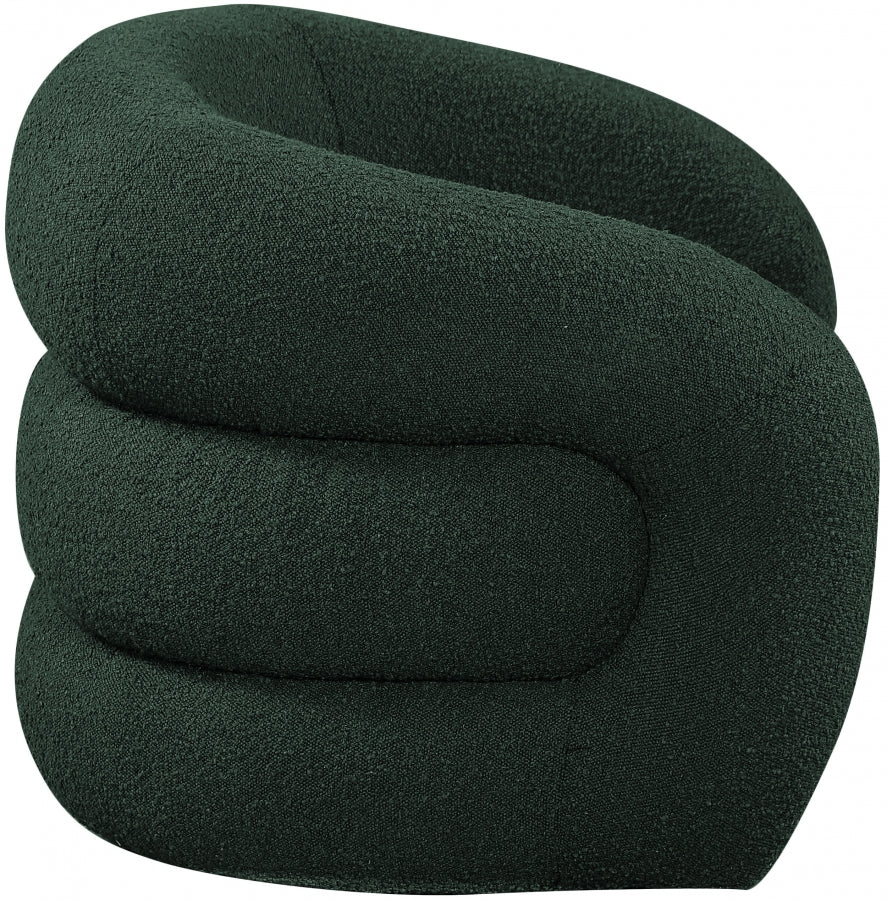 Roxbury Boucle Fabric Upholstered Swivel Accent Chair - Image 24