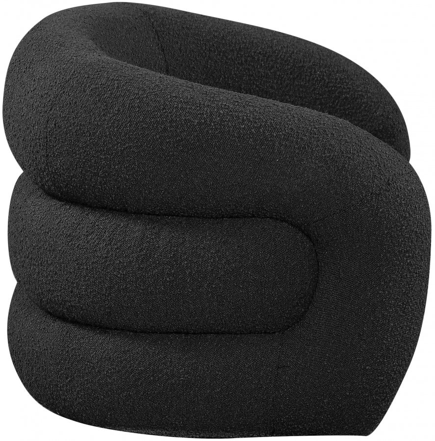 Roxbury Boucle Fabric Upholstered Swivel Accent Chair - Image 6