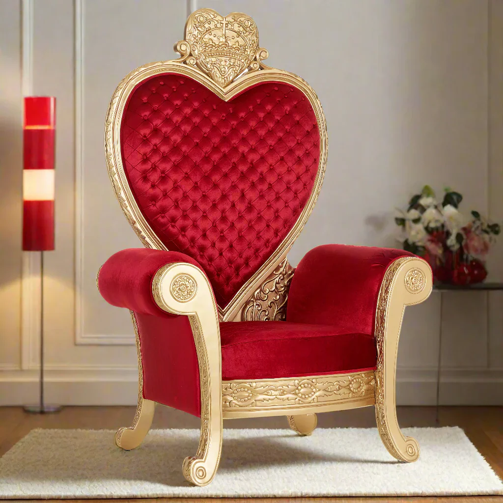 Royal Valentine Party Throne Chair - Image 14