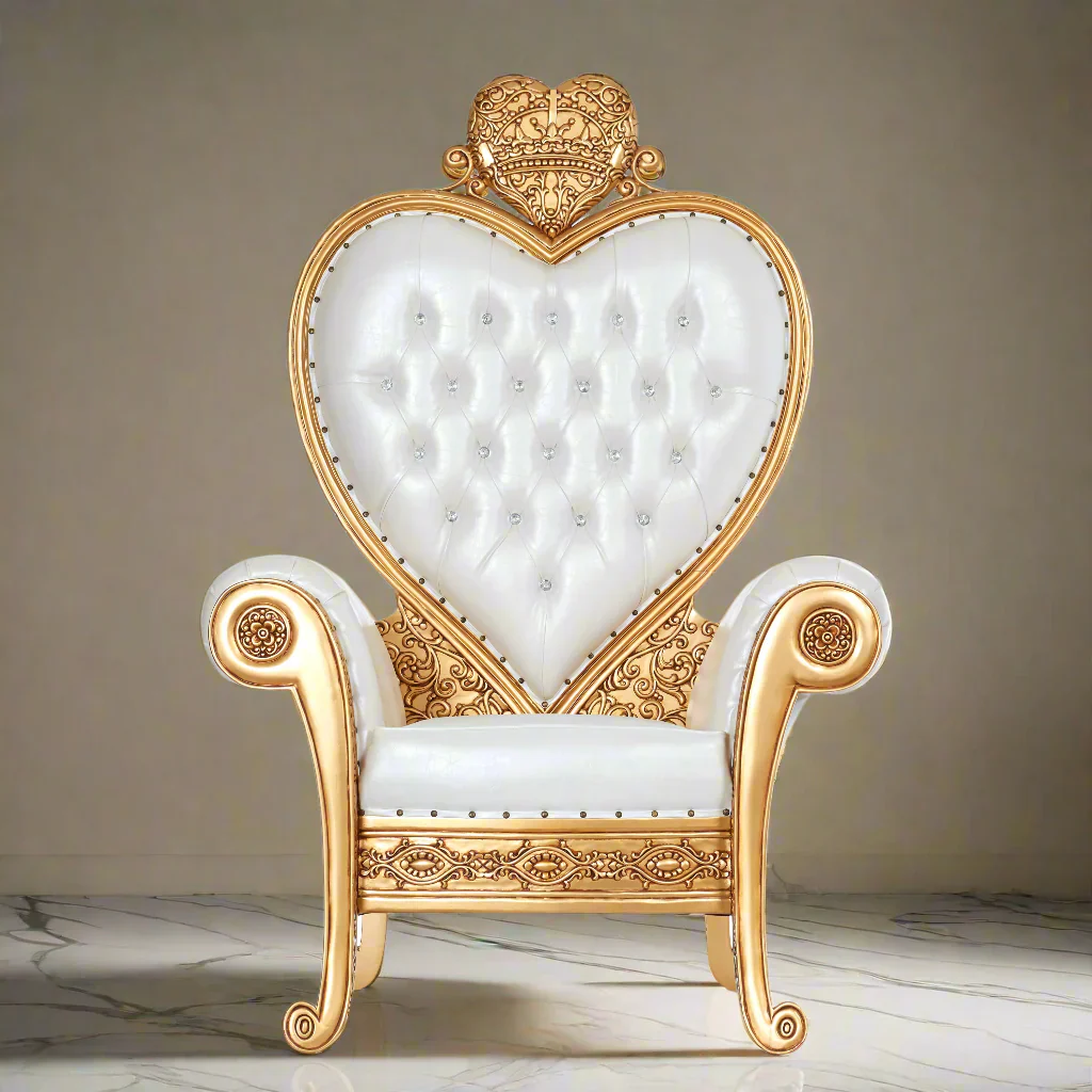 Royal Valentine Party Throne Chair - Image 5