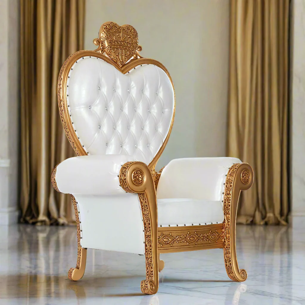 Royal Valentine Party Throne Chair - Image 6