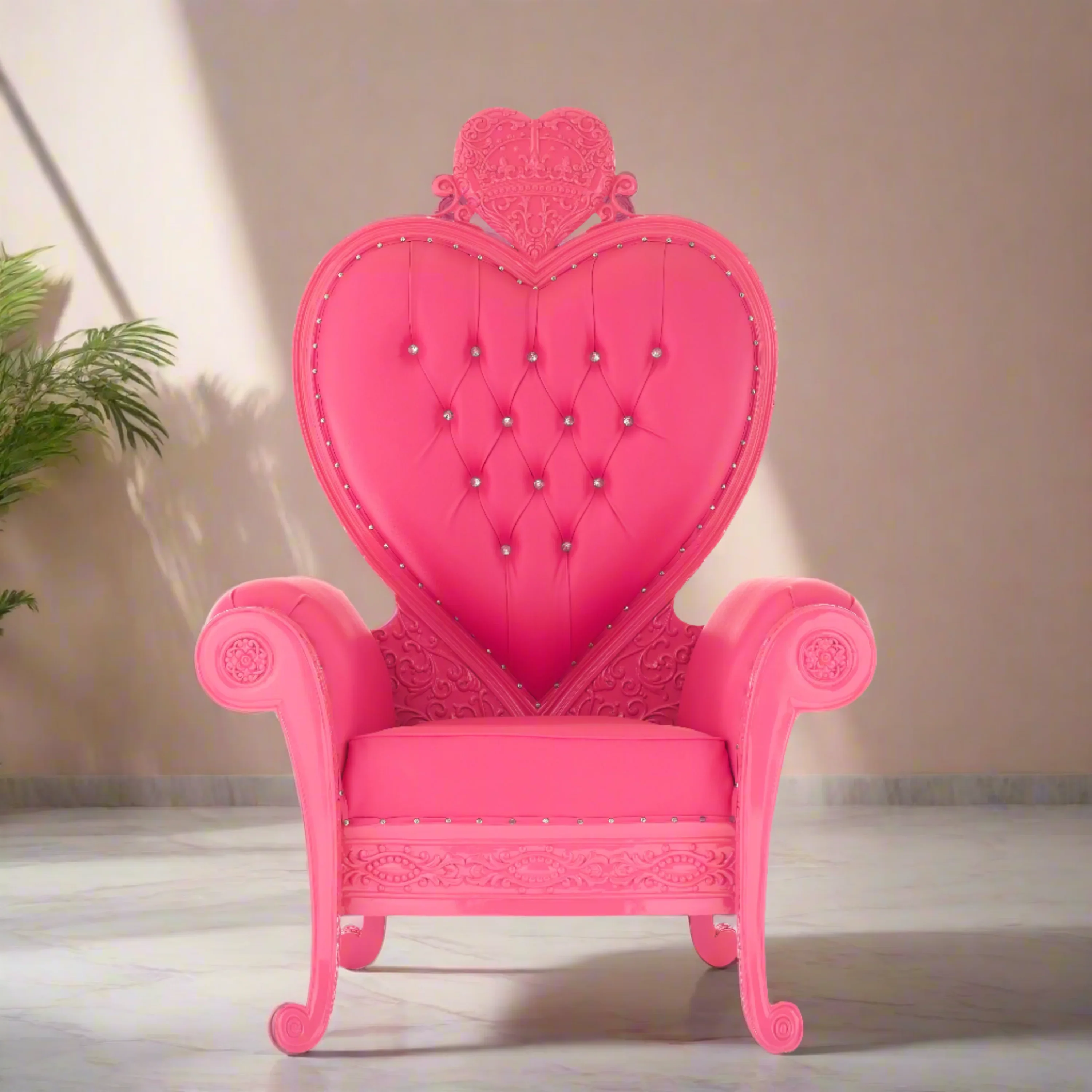 Royal Valentine Party Throne Chair - Image 9