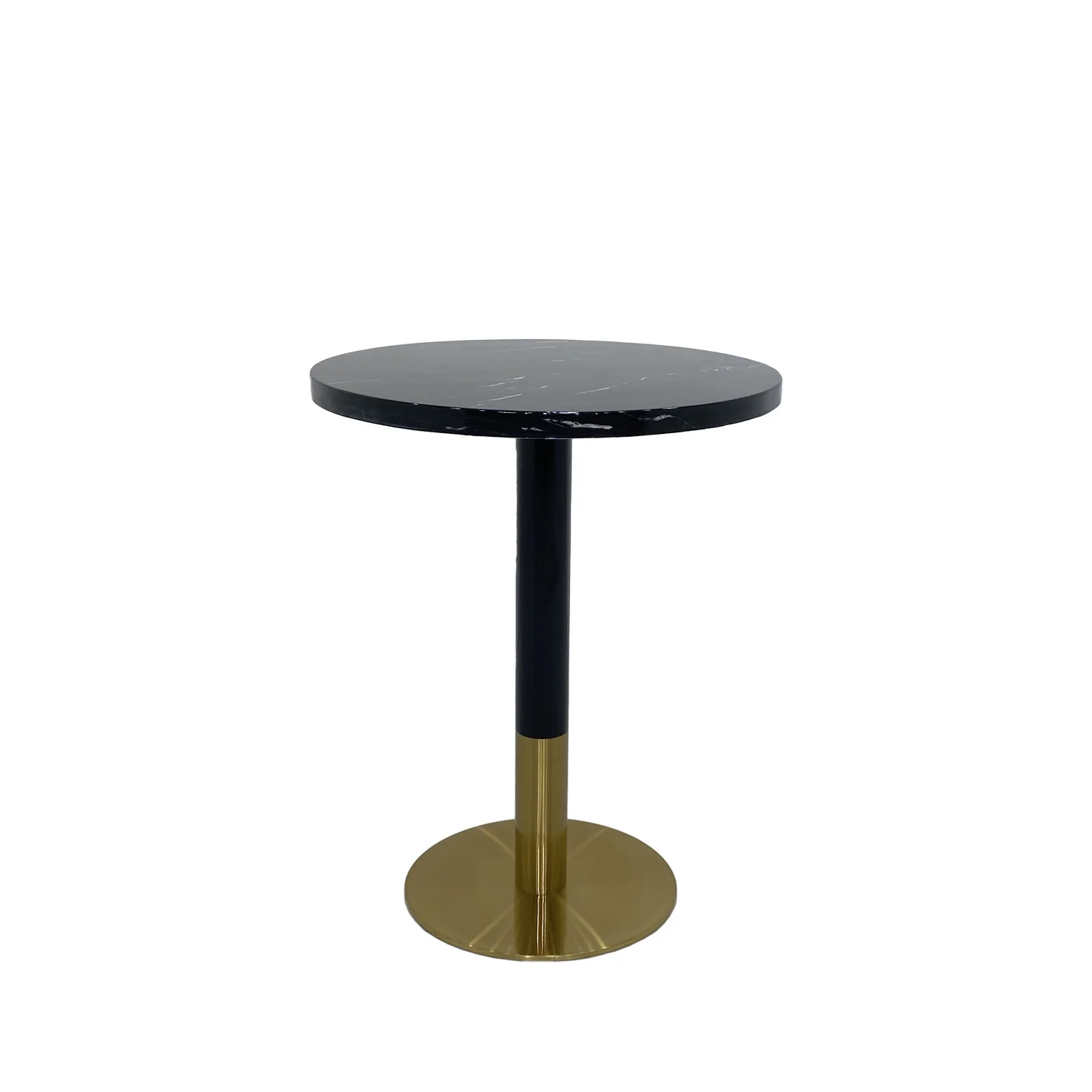 Orbit Continental Tea Height Round Table - Stone Top - Image 12