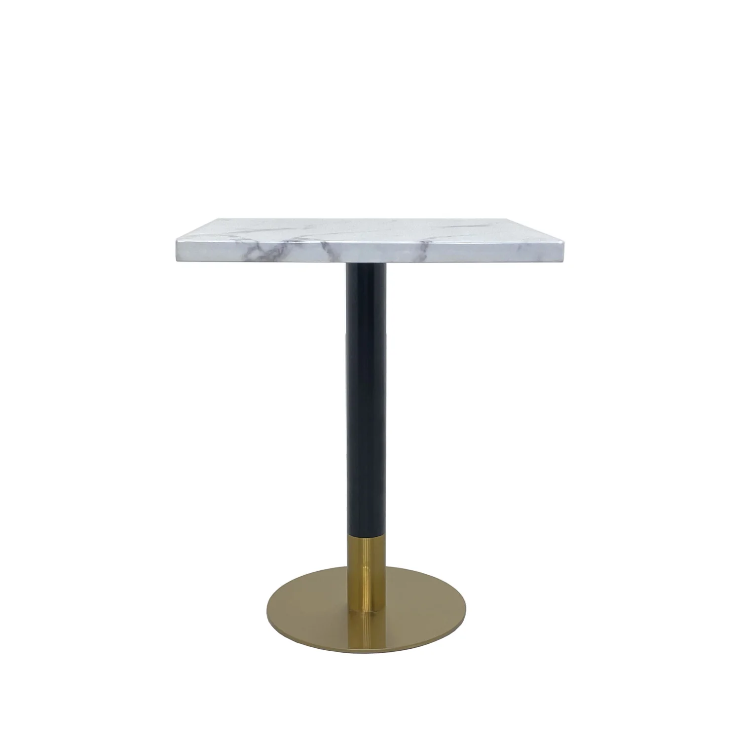 Ruby Square Dining Table (Black Pole) - Image 3