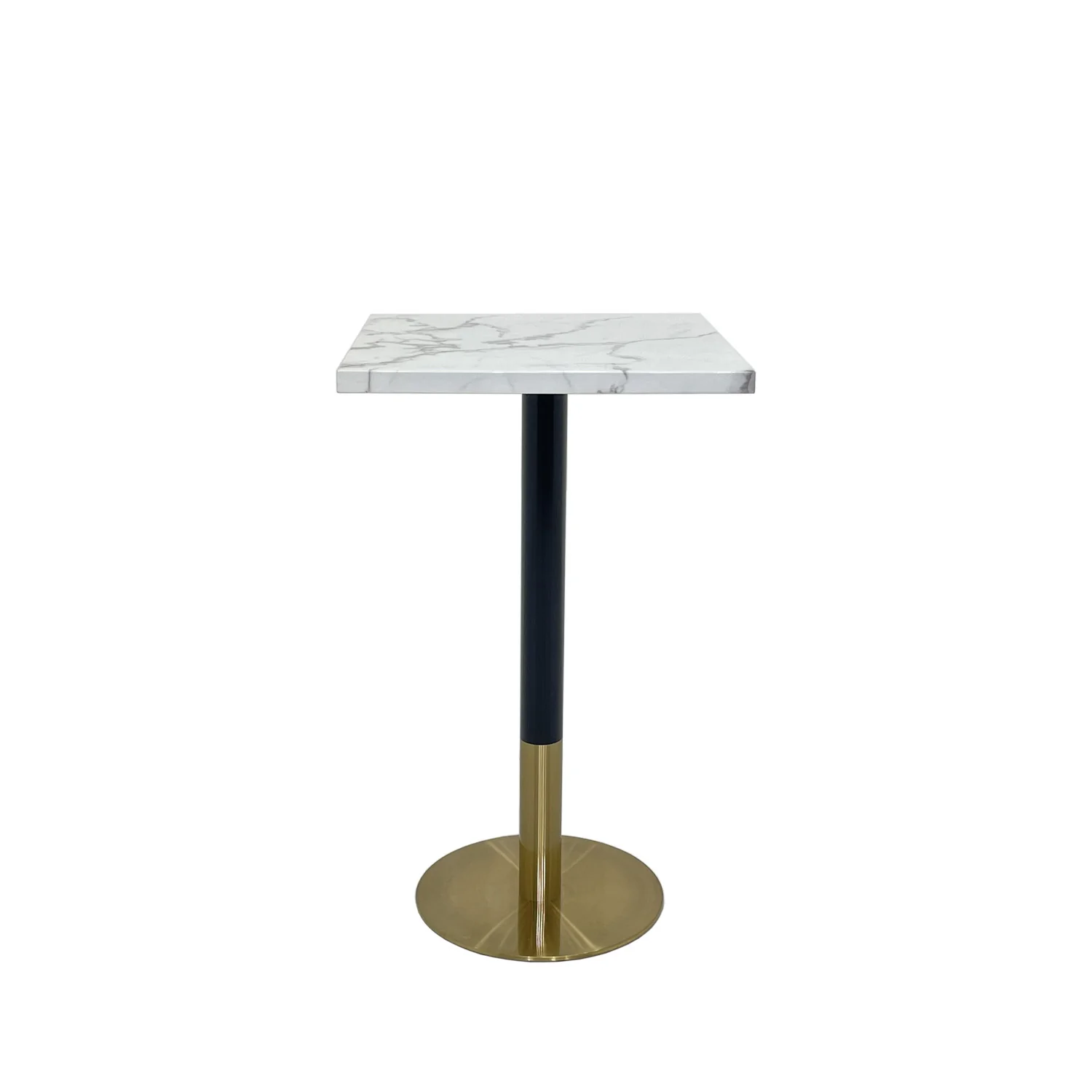 Ruby Square Dining Table (Black Pole) - Image 5