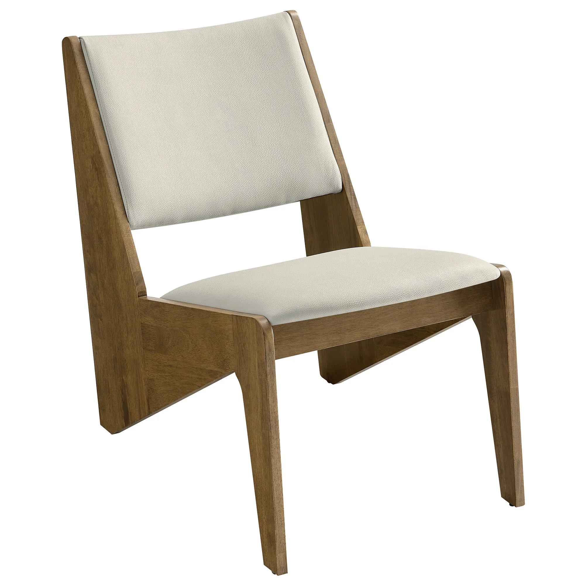Rylina Vegan Leather Accent Chairs Set of 2 - Image 16