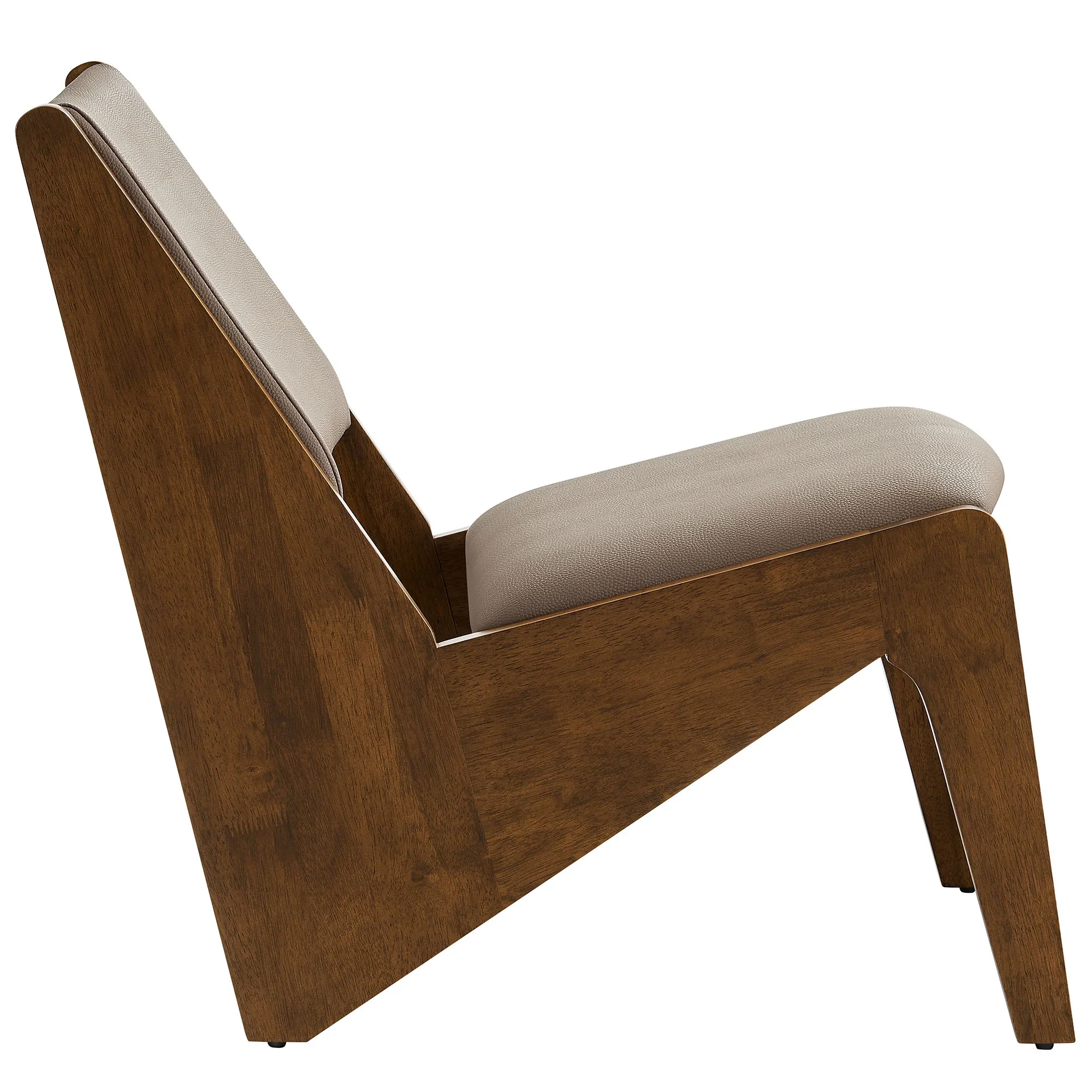 Rylina Vegan Leather Accent Chairs Set of 2 - Image 5