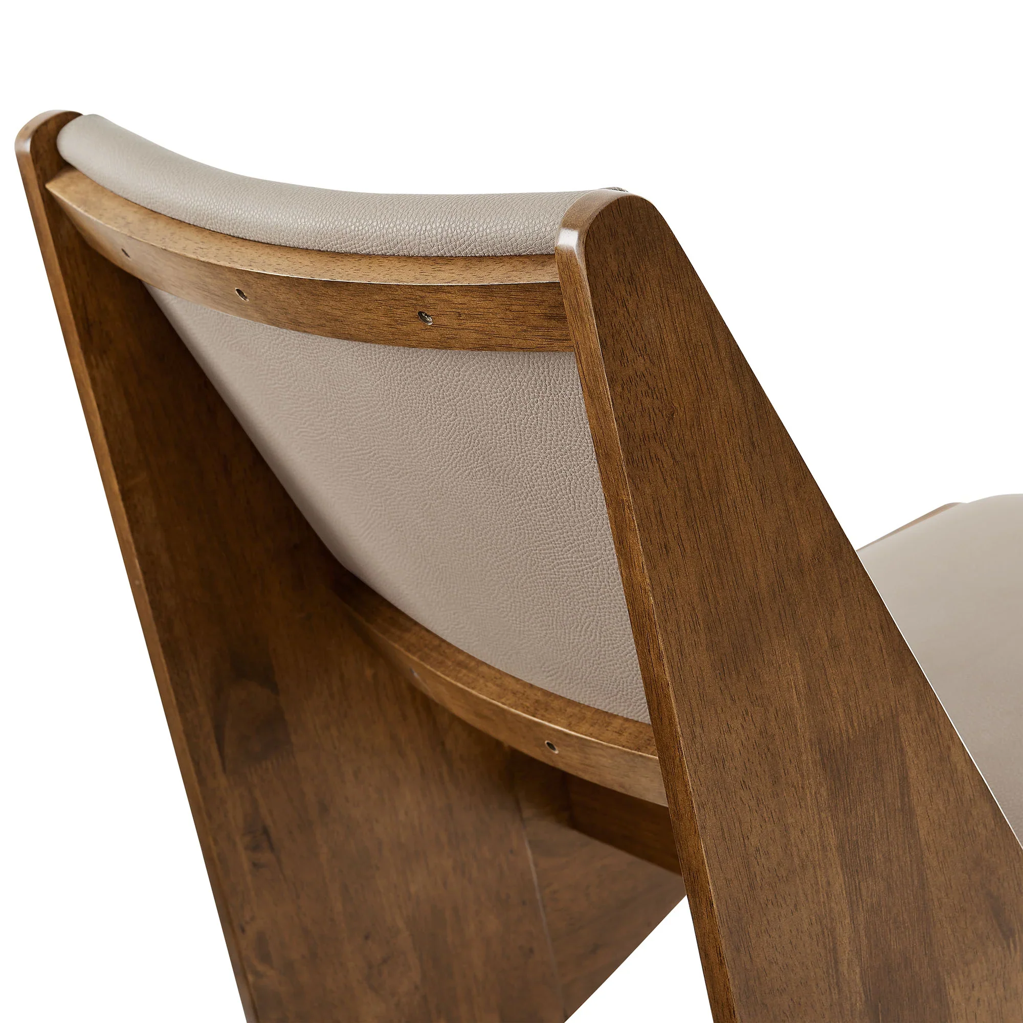 Rylina Vegan Leather Accent Chairs Set of 2 - Image 7