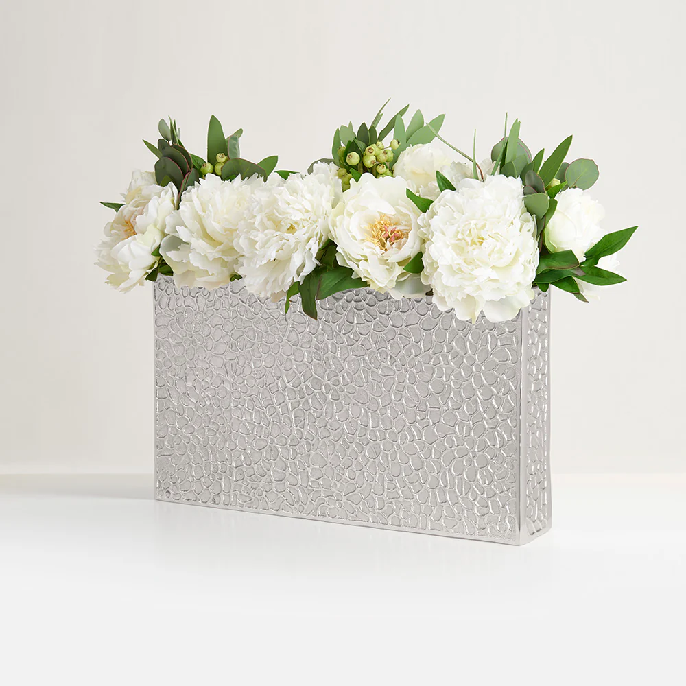 Sabi Silver Vases Set of 2 - Image 9