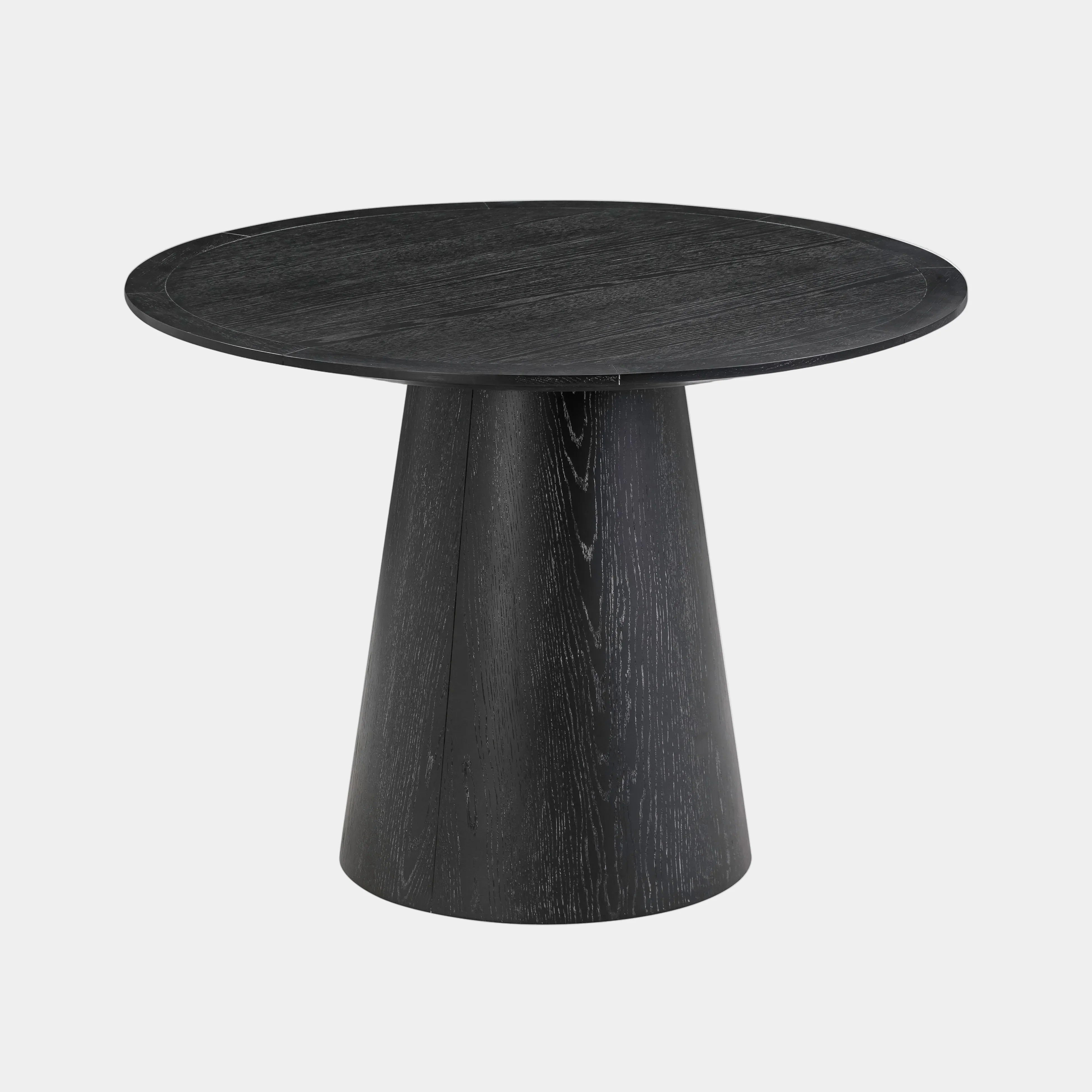 Sahara Round Oak Dining Table (41"-60") - Image 14