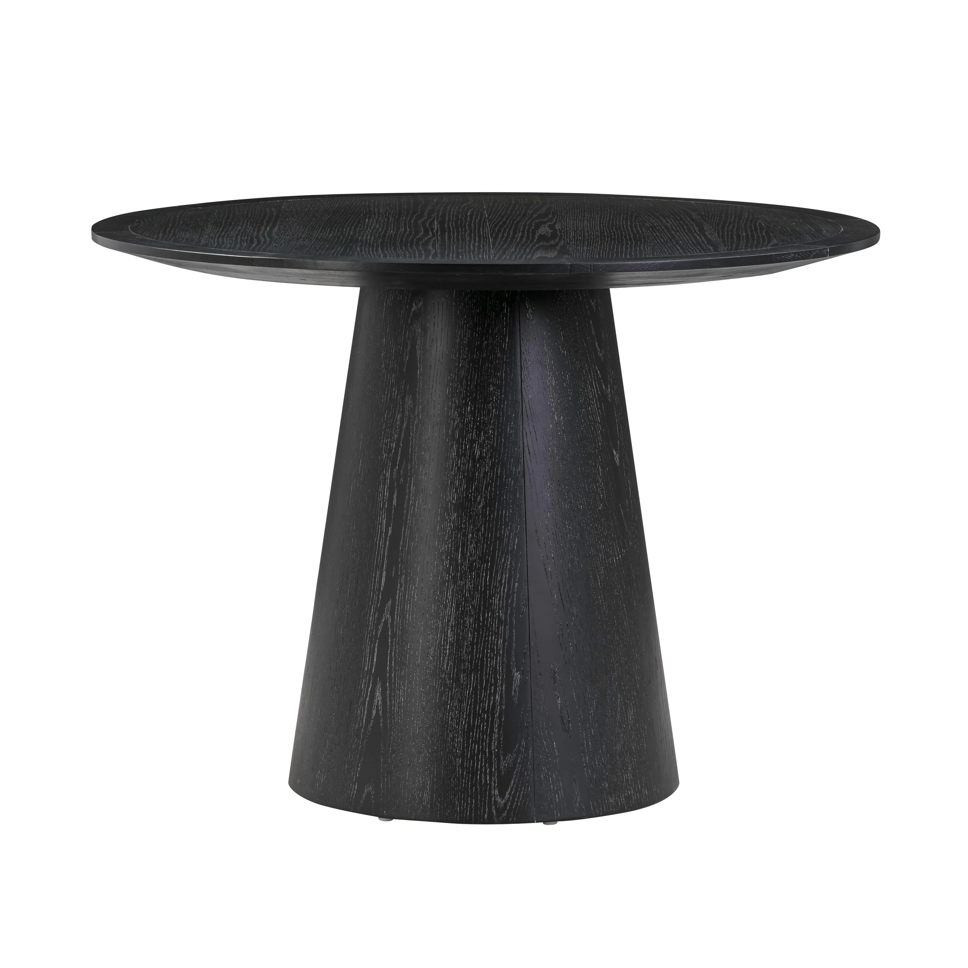 Sahara Round Oak Dining Table (41"-60") - Image 16
