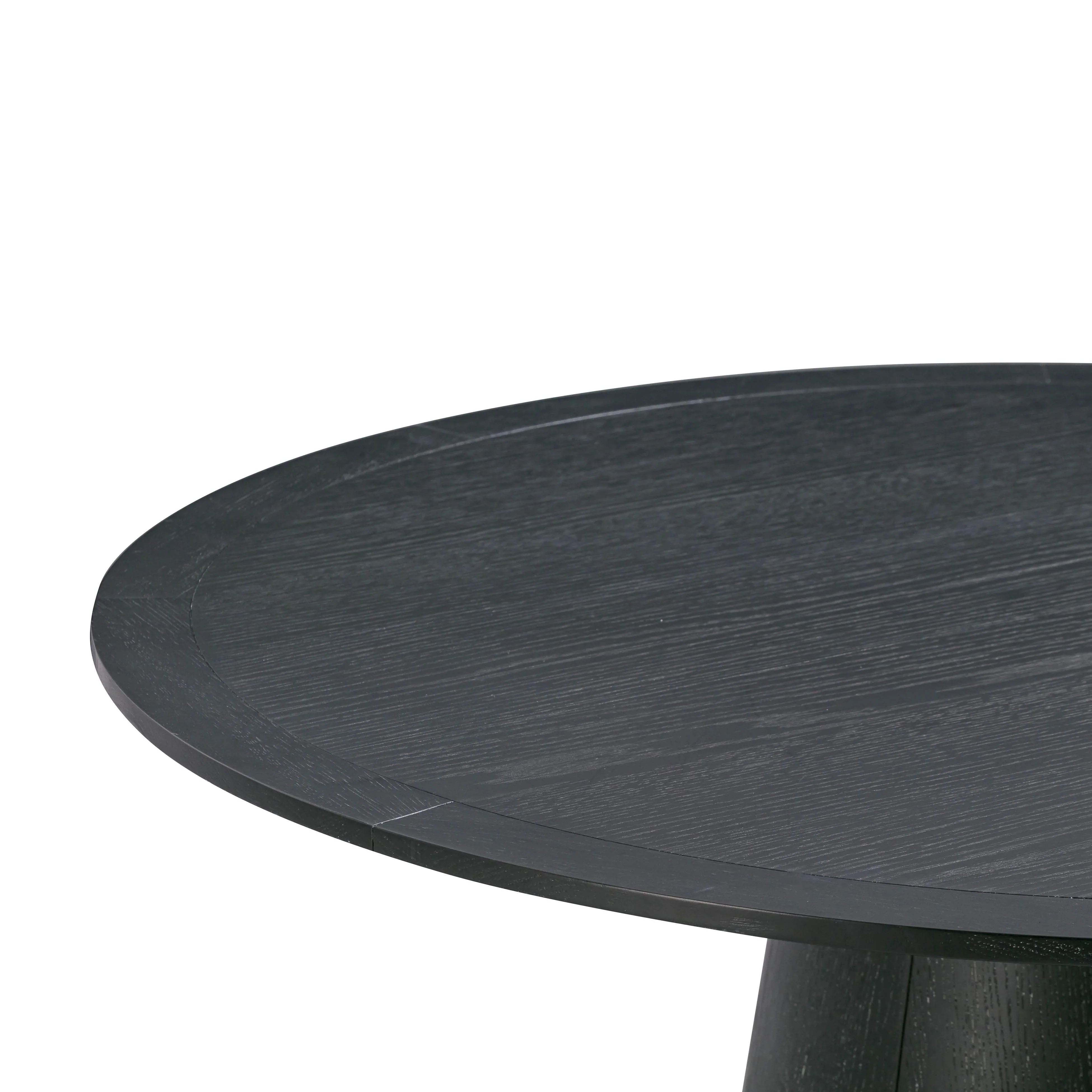 Sahara Round Oak Dining Table (41"-60") - Image 18