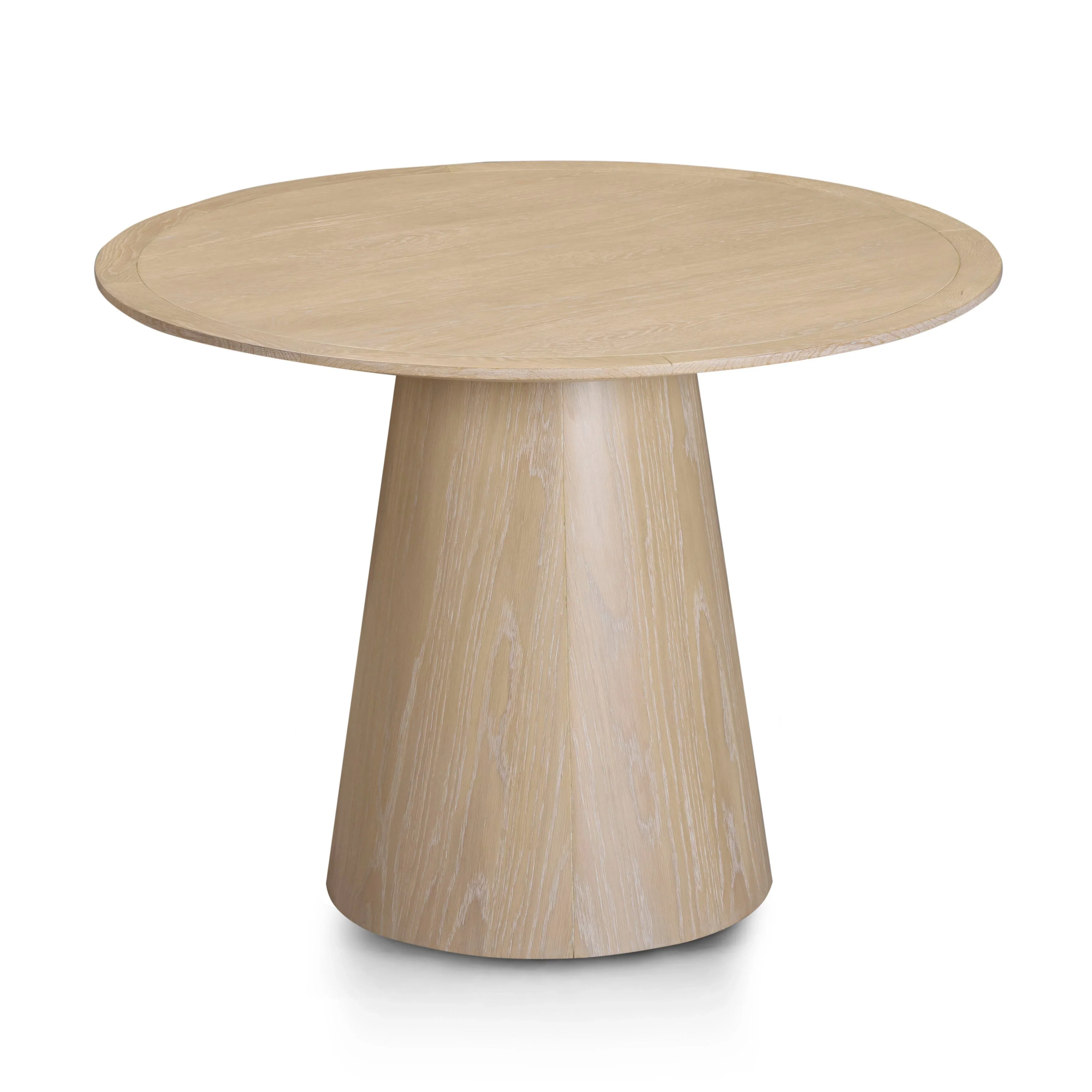 Sahara Round Oak Dining Table (41"-60") - Image 3