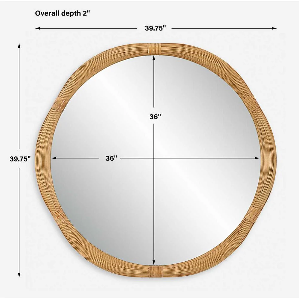 Salina Round Mirror - Image 6