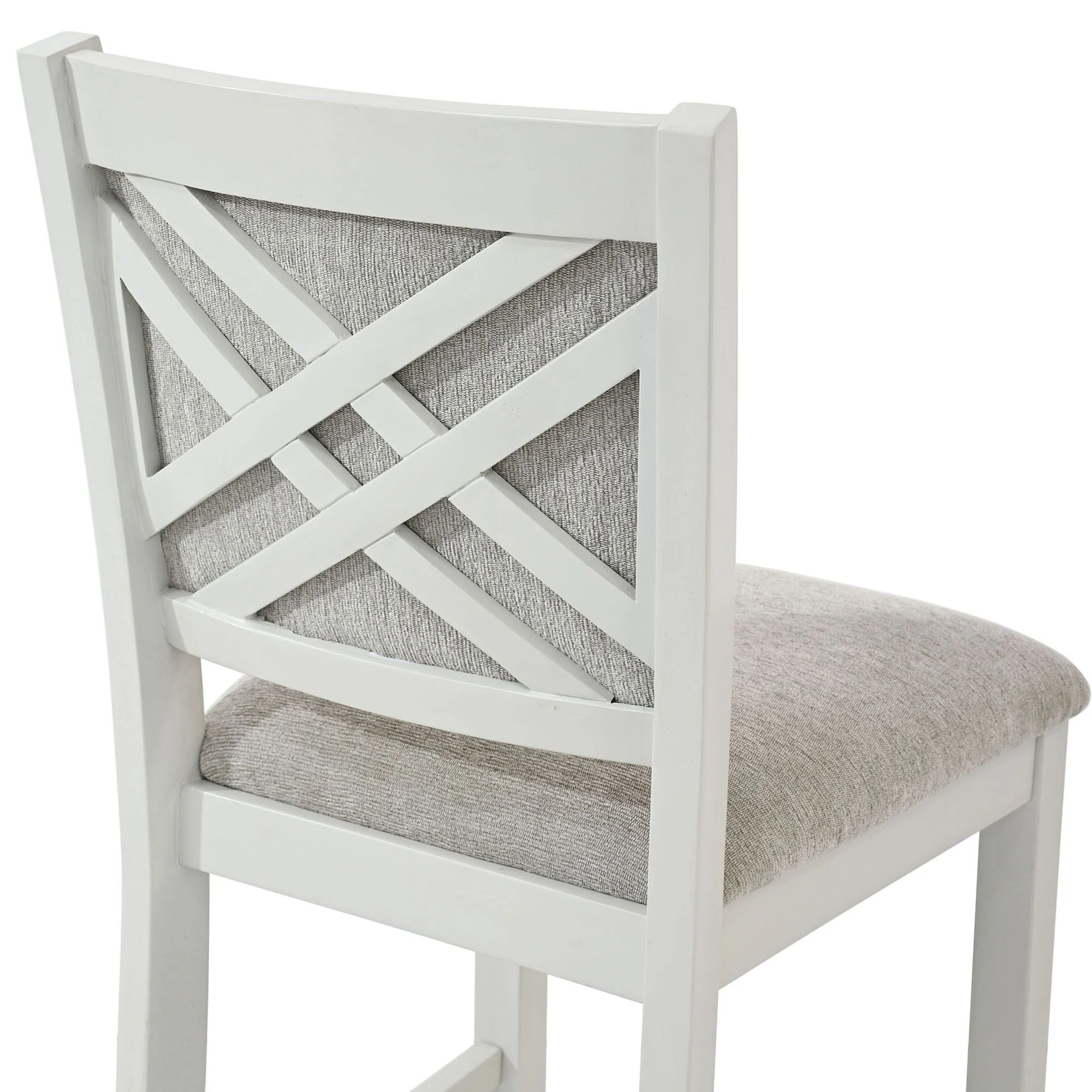 Samuel 5pc Pub set in Whitewash - Image 7