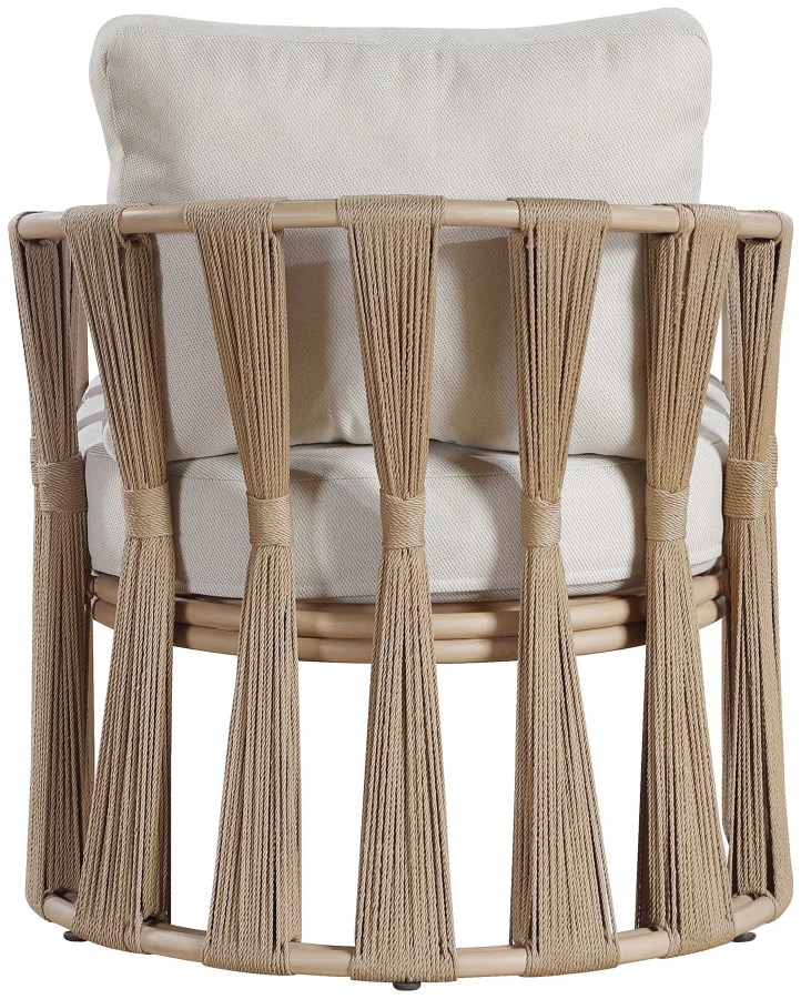 San Pietro Resilient Waterproof Fabric Upholstered Outdoor Patio Chair - Image 14