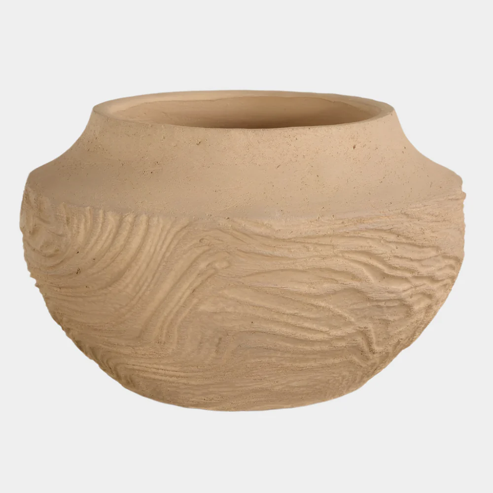 Sandstone Flow Vase, Small