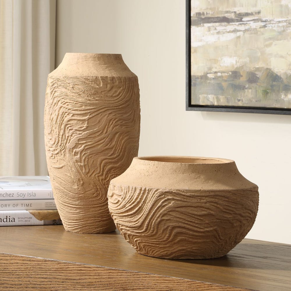 Sandstone Flow Vase, Small - Image 3