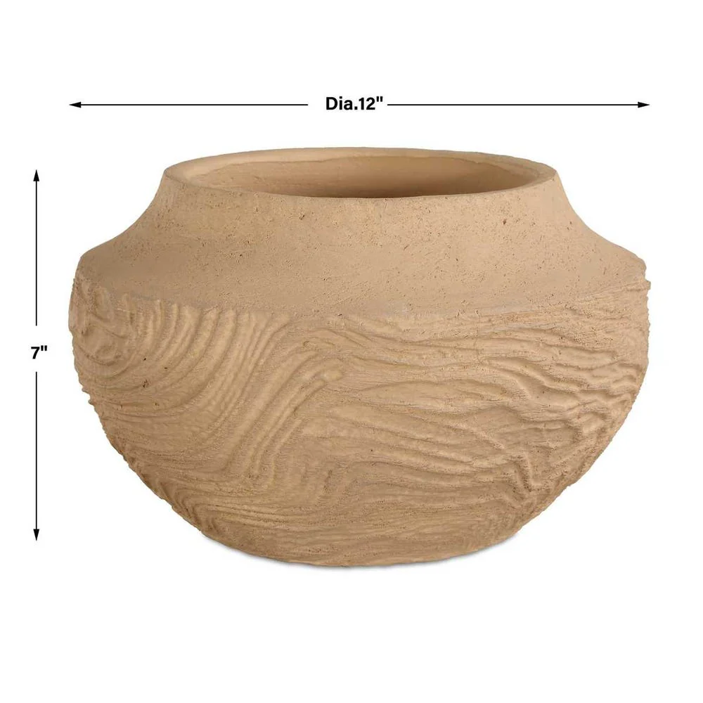 Sandstone Flow Vase, Small - Image 9